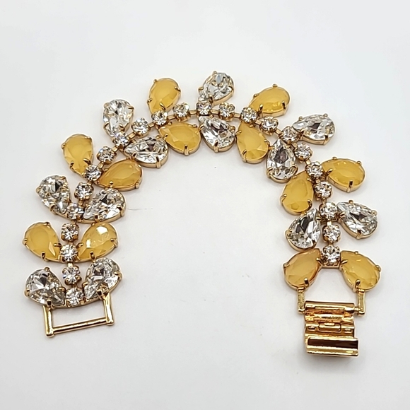 Kate Spade Gold Crystal Statement Bracelet - Picture 4 of 7